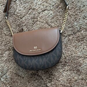 Michael Kors Brown Crossbody Bag Like New